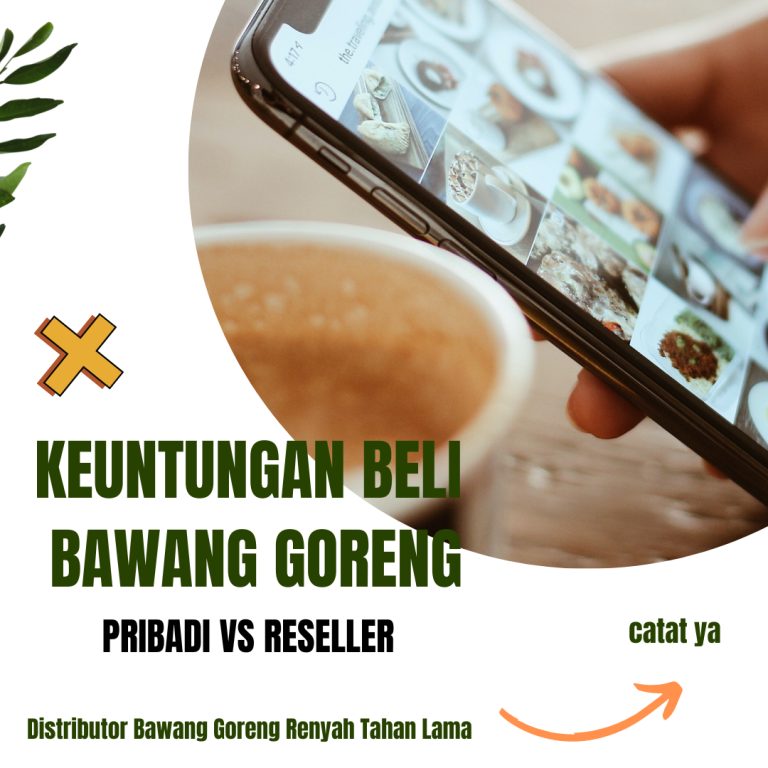 Distributor Bawang Goreng Renyah Tahan Lama