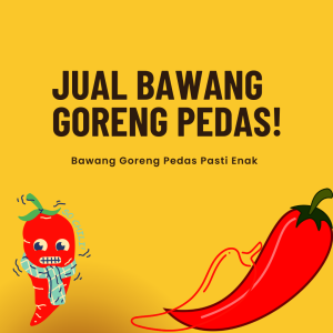 Jual Bawang Goreng Pedas