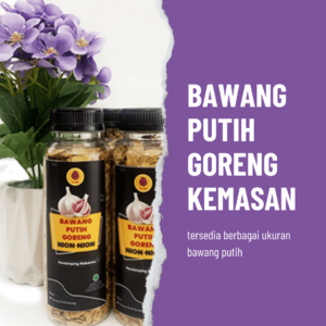 Bawang Putih Goreng Kemasan