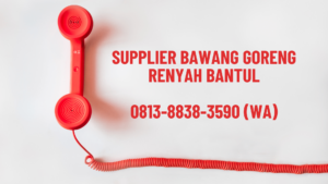 Supplier Bawang Goreng Renyah Bantul