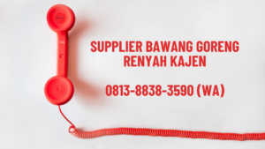 Supplier Bawang Goreng Renyah Kajen