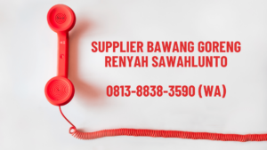 Supplier Bawang Goreng Renyah Sawahlunto