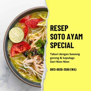 Resep Soto Ayam Nion Nion (4)