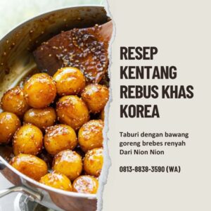 Resep Kentang Rebus Nion Nion