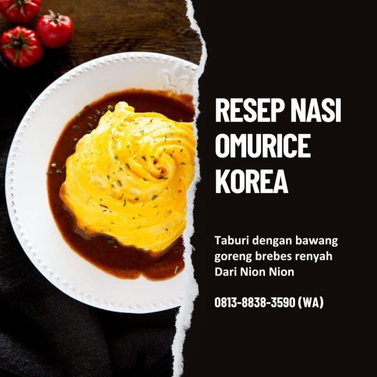 Resep Omurice Korea Nion Nion