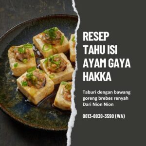 Resep Tahu Isi Ayam Nion Nion