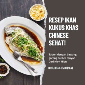 Resep Ikan Kukus Chinese Nion Nion