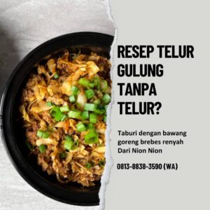 Resep Telur Gulung Vegan Nion Nion (3)