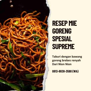 Resep Mie Goreng Spesial