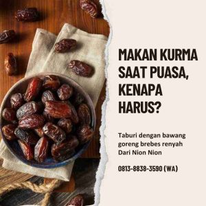 Makan Kurma Saat Puasa