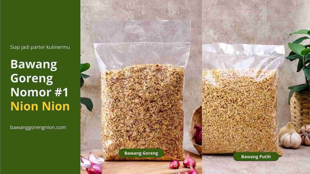 Bawang Goreng Instan Kiloan Harga Pabrik - Nion Nion