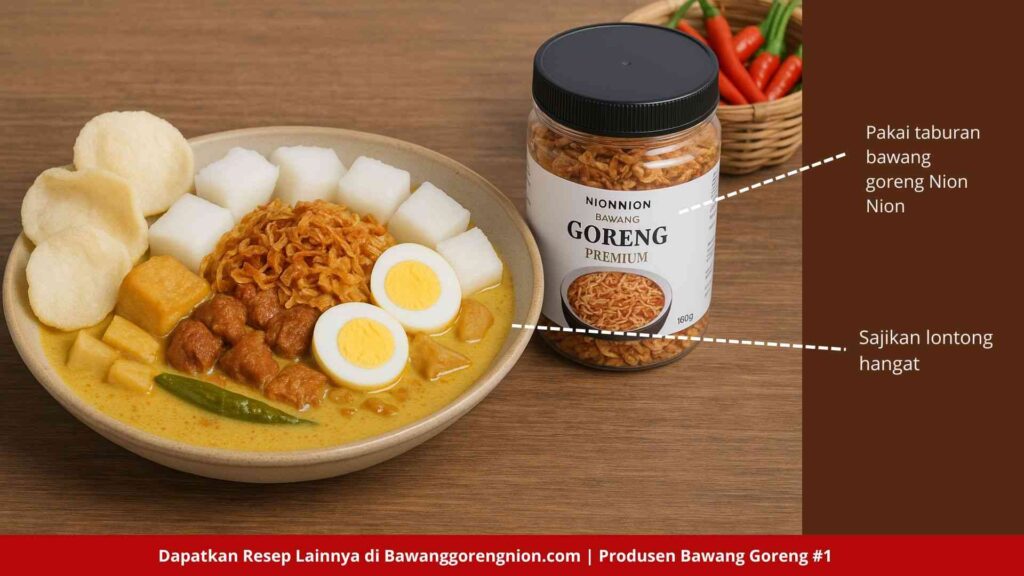Cara Menyajikan Ketupat Lebaran - Nion Nion