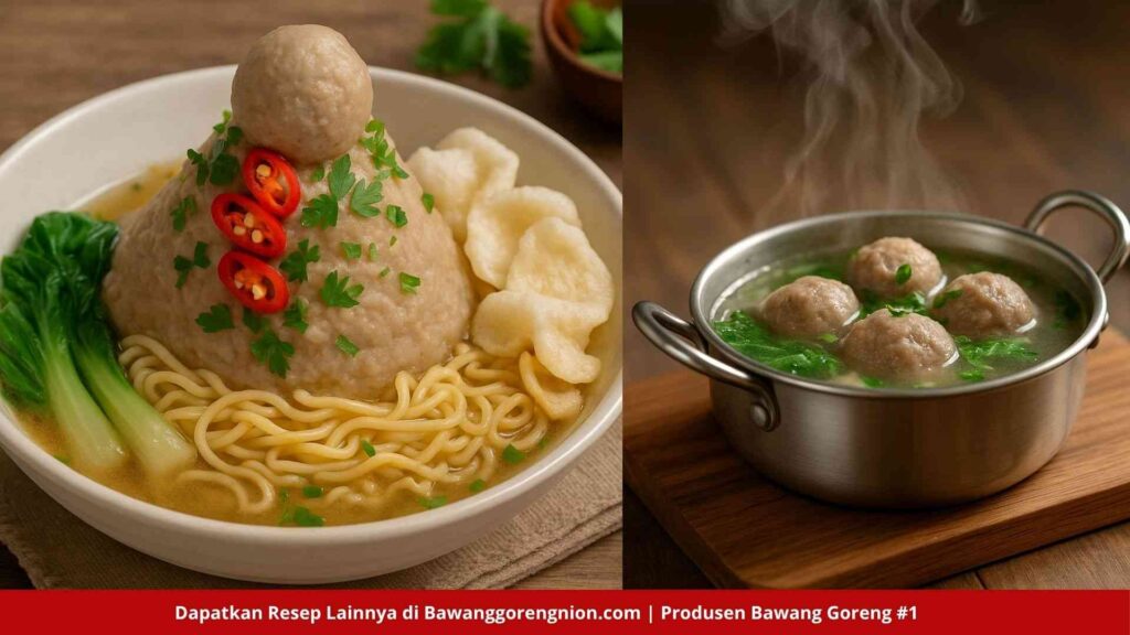 Berbagai Cara Penyajian Bakso yang Menarik - Nion Nion