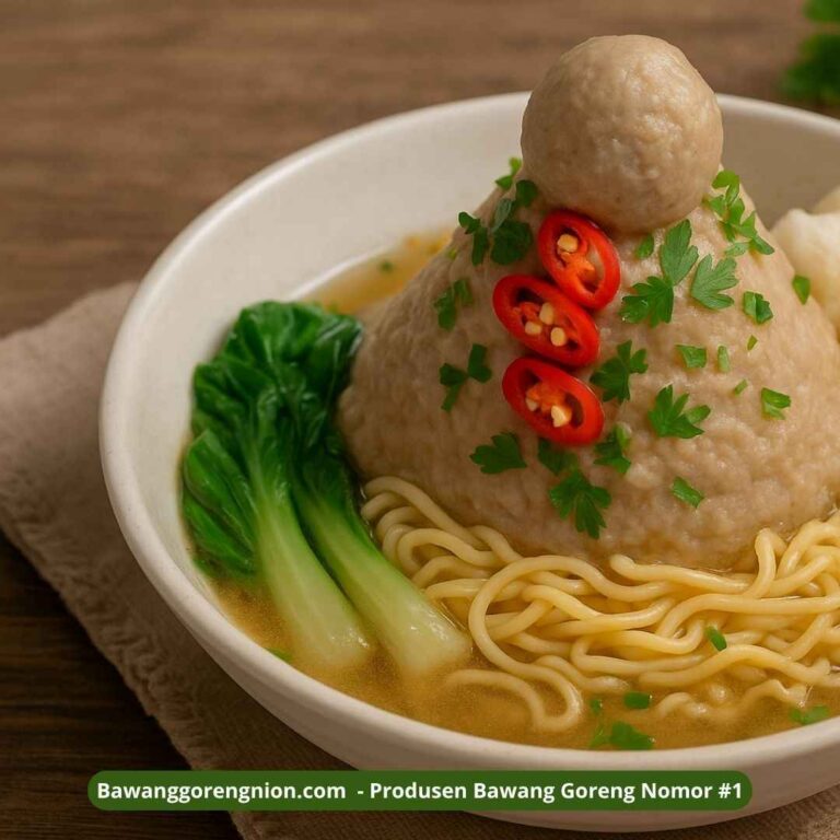 Cara Penyajian Bakso yang Menarik - Nion Nion