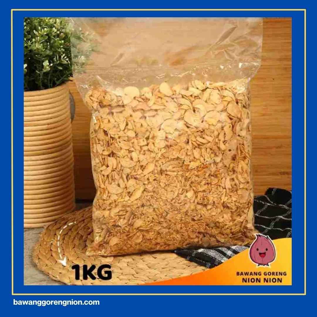 Bawang Putih Goreng Kemasan 500 dan 1000 Gram