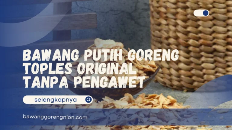 Bawang Putih Goreng Toples