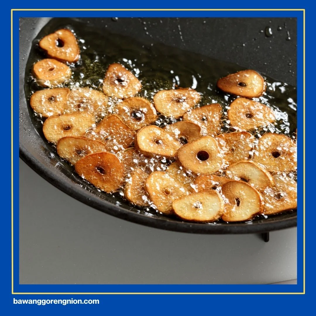 Cara Membuat Bawang Putih Goreng Renyah tanpa Tepung