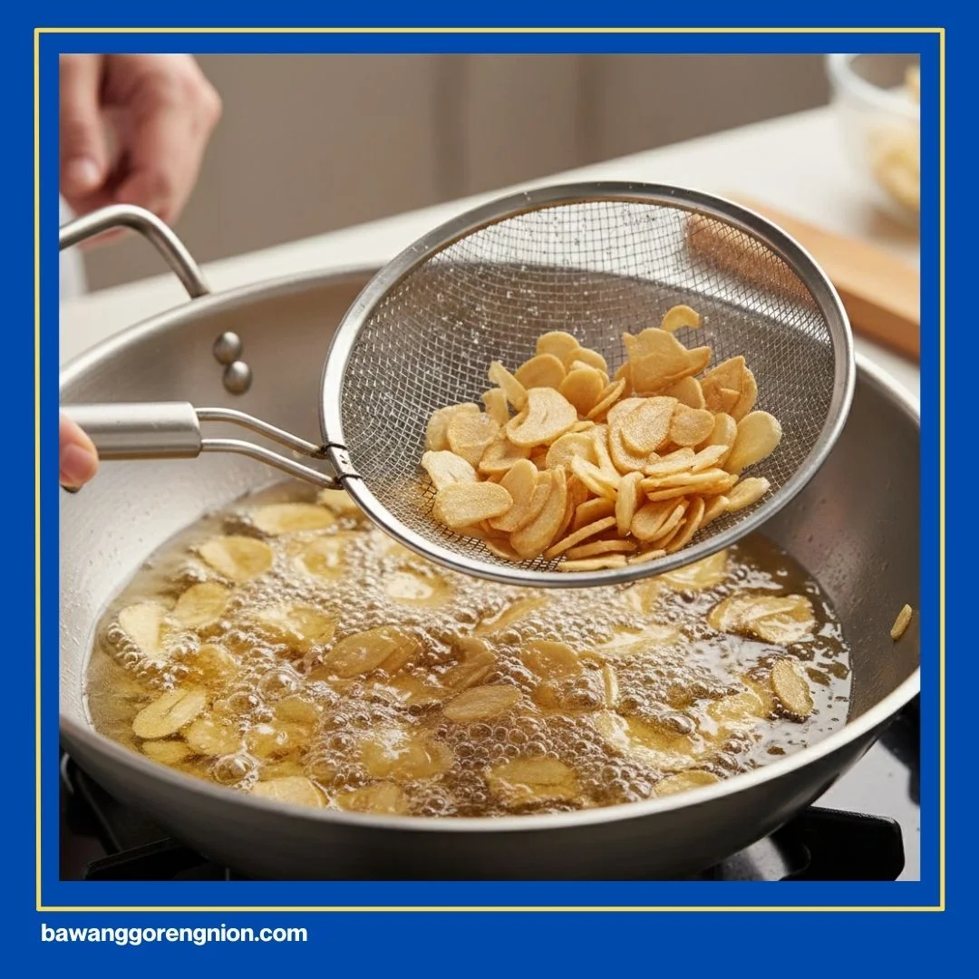 Bawang Putih Goreng Enak